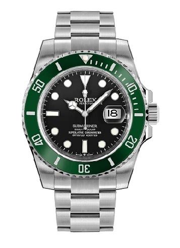 rolex zielony|Rolex submariner references.